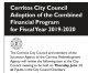 CERRITOS CITY COUNCIL TO ADOPT BUDGET THURSDAY JUNE 13